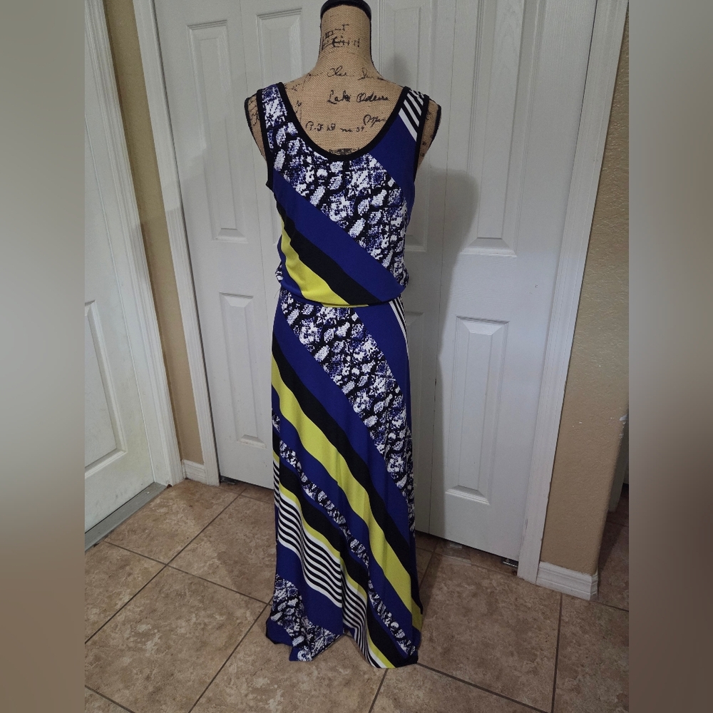Calvin Klein Multi-Color Patterned Maxi Dress - image 5